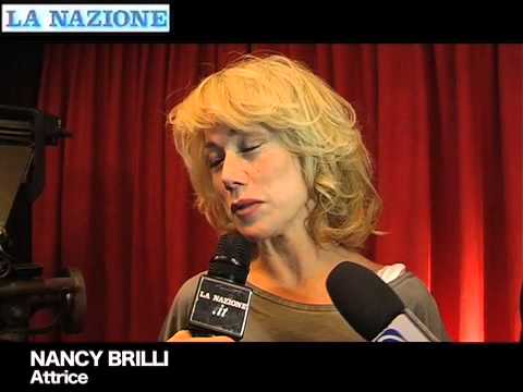 Nancy Brilli in visita a La Nazione