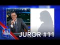 Exclusive: Trump Juror Speaks To Stephen Colbert