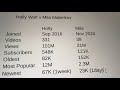 Try On Haul Holly Wolf Mila Malenkov YT Statistics