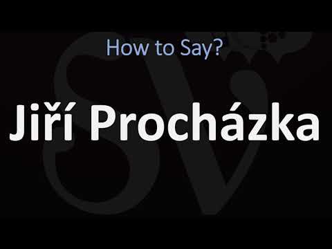 How to Pronounce Jiri Prochazka? (CORRECTLY)