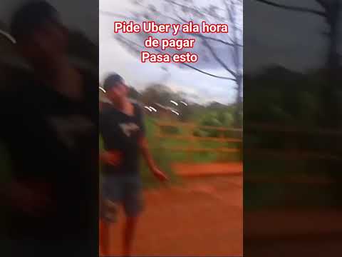 PIDE UBER EN GARUPA Y ALA HORA DE PAGAR PASA ESTO