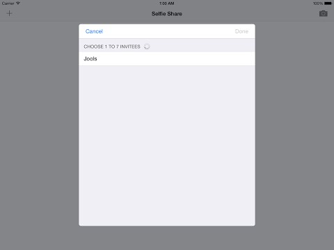 Hacking with Swift Project 25 – Selfie Share