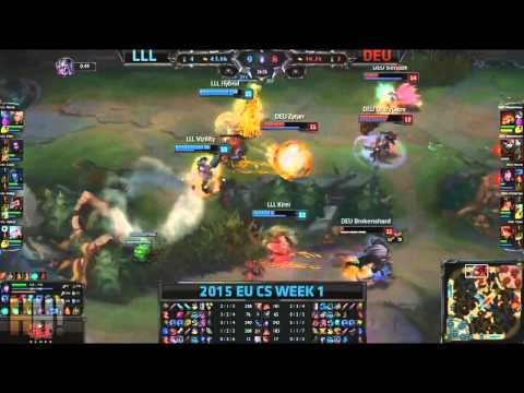 LowLandLions vs Dignitas EU - Highlights - EU Challenger Series W1D2