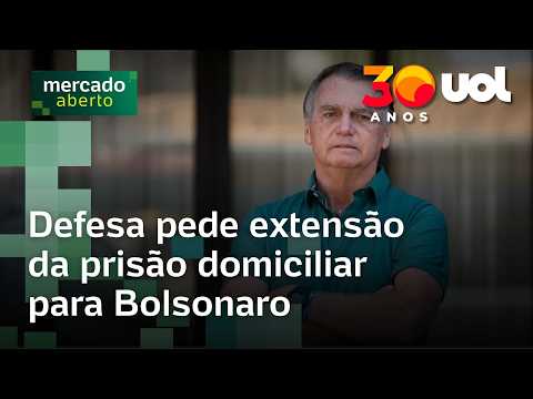 Bolsonaro: Defesa solicita ao STF a prorrogação da prisão domiciliar do ex-presidente