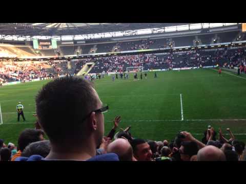 wolves at mk dons 29 march 2014 final whistle