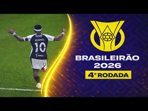 🔴🏆 BRASILEIRÃO 2026 🔥 🏆 4ª RODADA