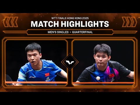 Xiang Peng vs Lin Shidong | MS QF | #WTTHongKong 2025