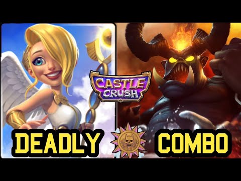 Most Deadliest 🔥 Combo! Castle Crush 