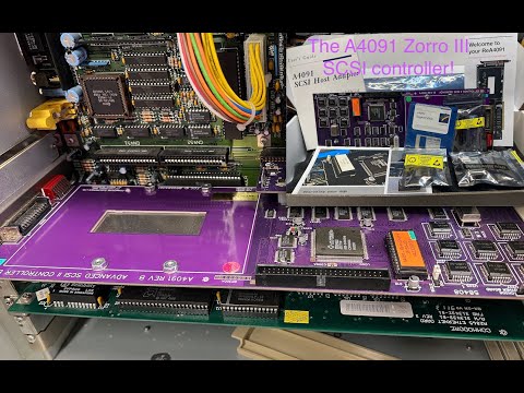 Commodore A4091 Z3 SCSI controller review