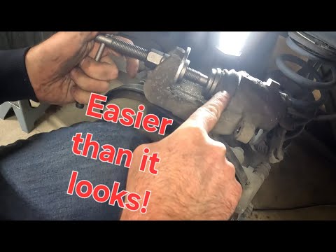 Buick Regal rear brake pad change 2011 - 2017