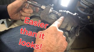 Buick Regal rear brake pad change 2011 - 2017