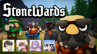 【stone wards】鉱石掘りドワーフくんによる命がけの城防衛🏰