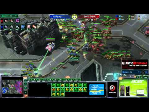 TvZ Ryung vs Sniper - Game 1 Axiom vs MVP Acer TeamStory Cup