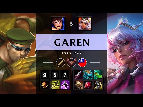 Garen Mid vs Qiyana - TW Grandmaster Patch 25.08
