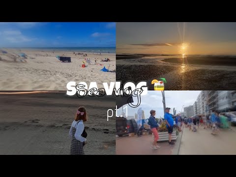 Sea vlog 🍹☀️[pt.1] Koksijde/belgium