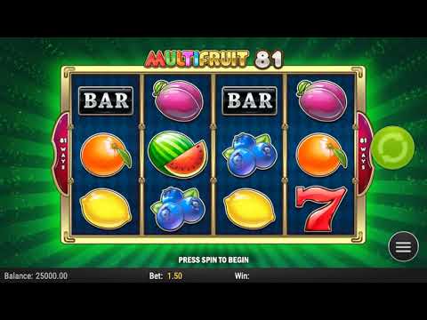 Multifruit 81 – Video Gameplay