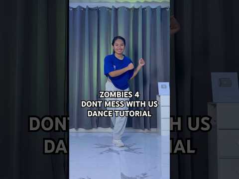 ZOMBIES 4 - Don’t Mess With Us Dance Tutorial Slow and Mirrored #zombies4 #dancechallenge #dance
