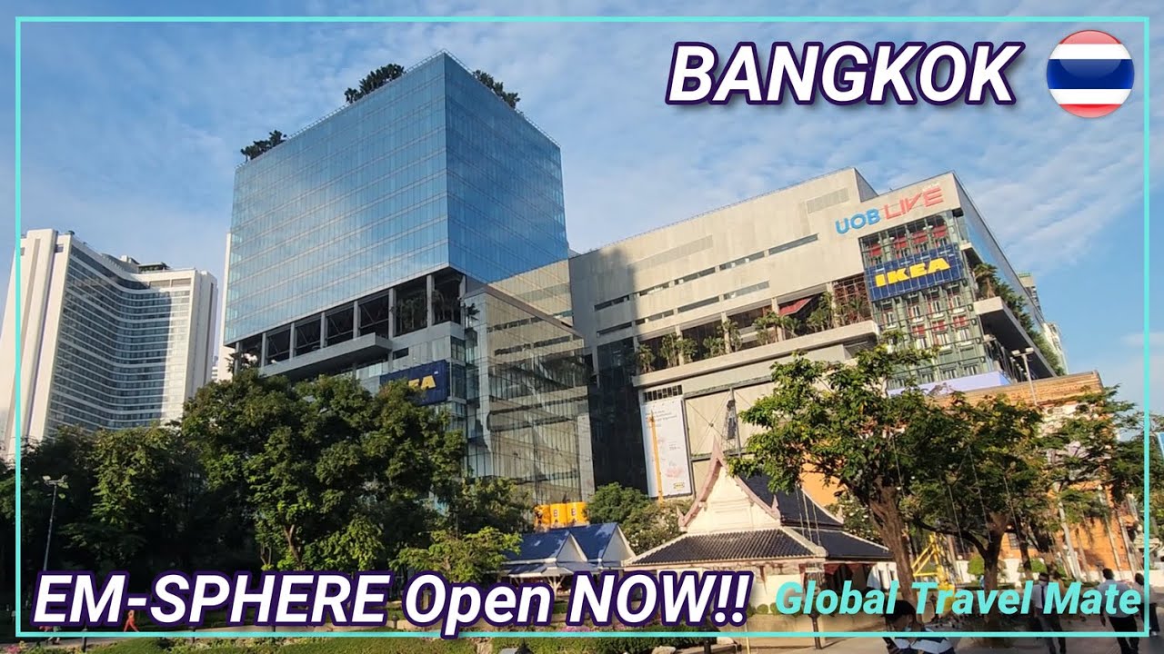 Join a traveler on an exciting exploration of EmSphere Mall in this captivating video.