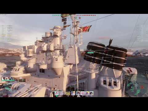 World of Warships:1 Round of T10 IJN Yodo (UYGLZ-BGM: A Single Misplay Will Get Me Killed)