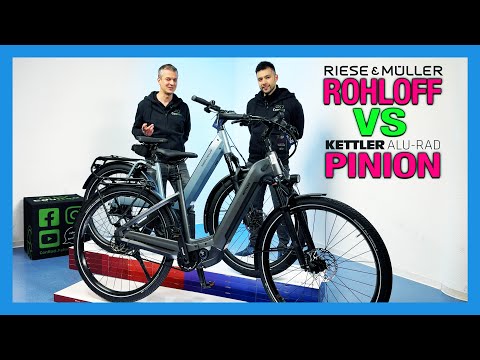 Pinion MGU VS Rohloff - Heavyweight battle: Riese & Müller Nevo4 GT Rohloff against Kettler Pinniato