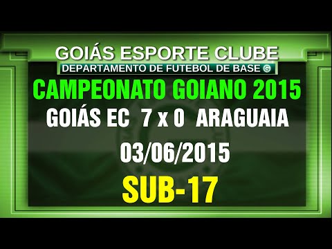 S17-GEC 7 X 0 ARAGUAIA - CAMP. GOIANO - 03/06/2015