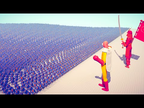 SHOGUN & SAITAMA vs 100x WEAKEST UNITS ARMIES - Totally Accurate Battle Simulator TABS