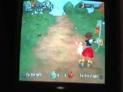 Lets Play Kingdom Hearts Re COM Part 33-Vegetable Game and Ballon Flying