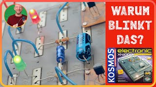 Endlich verständlich: Die KOSMOS-Blinkschaltung (aka „astabiler Multivibrator“)