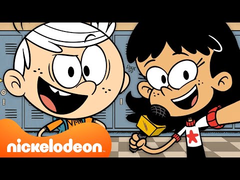 Capa de Loud House | De Volta às Aulas com The Loud House! 🎒 | Compilação | Nickelodeon em Português