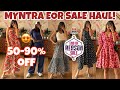 HUGE MYNTRA EOR SALE HAUL!😍13 Affordable & Trendy Trousers,Kurtis,Kurta Sets || Rupal Yadav #myntra