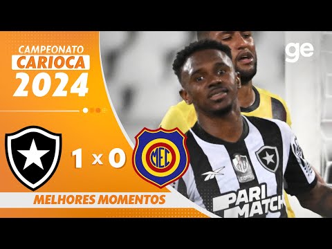 BOTAFOGO 1 X 0 MADUREIRA | MELHORES MOMENTOS | CAMPEONATO CARIOCA 2024 | ge.globo