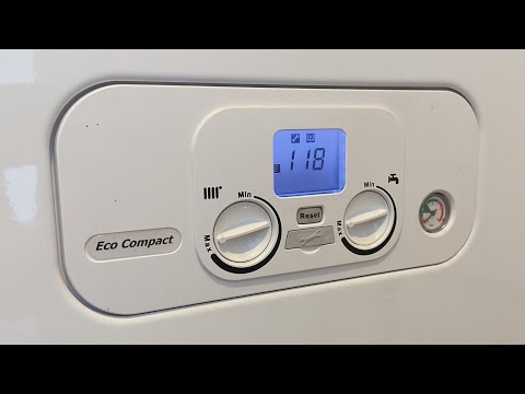 How to fix 118 error on BAXI 600 800 MAIN eco compact boiler no pressure add water pressure