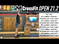 CrossFit Open 21.2: Dumbbell Snatches & Burpee Box Jump Overs | Nick Dompierre RX 14:34