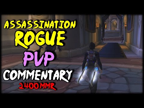 8.3 Assassination Rogue PvP - 2v2 Commentary - 2400mmr