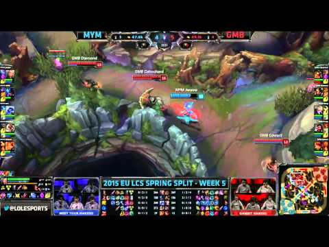 EU LCS Spring 2015 W5D1: Meet Your Makers vs Gambit Highlights