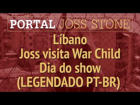 JSTWT - Líbano - Joss visita War Child & Dia do show (LEGENDADO) HD 720p