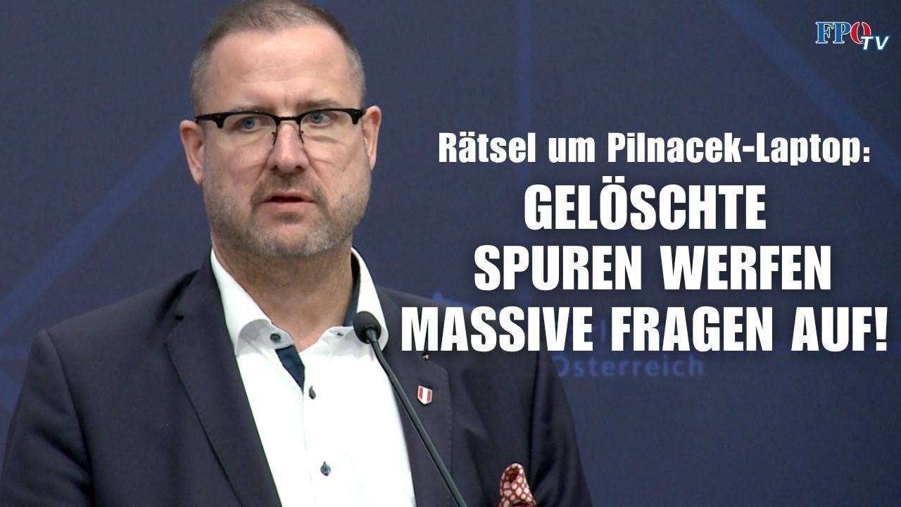 Rätsel um Pilnacek-Laptop: Gelöschte Spuren werfen massive Fragen auf!