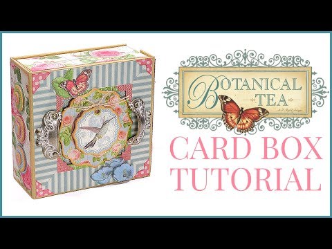 [TUTORIAL] Decorative Card Box: Club G45 Vol 4 Featuring Botanical Tea