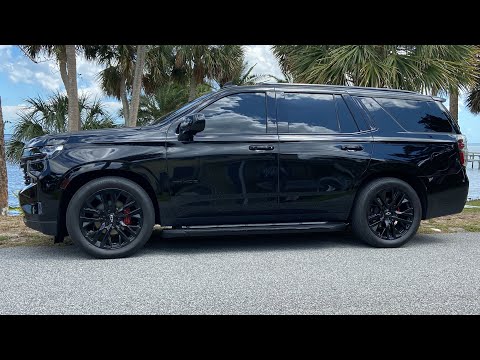 Lowered 2022 Chevy Tahoe… Belltech kit