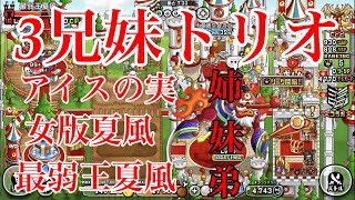 【城ドラ】女版夏風と癒しの助っ人【最弱王夏風】
