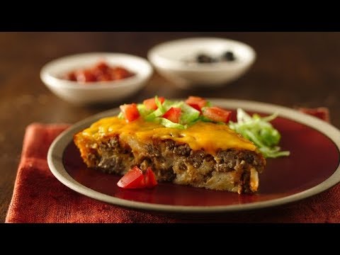 Impossibly Easy Taco Pie | Betty Crocker Recipe