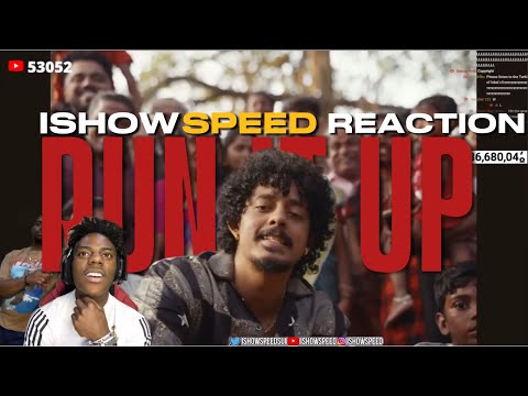 ISHOWSPEED Reacts To Run It Up ft.HANUMANKIND🔥#hanumankind#reaction