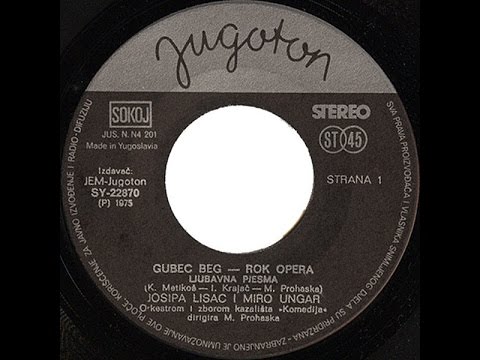 Josipa Lisac & Miro Ungar – Ljubavna Pjesma *1975* /// *vinyl* /GUBEC-BEG/