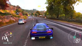 Lamborghini Huracan Performance on Street | Forza Horizon 4