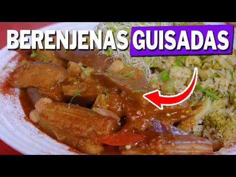 Cómo Hacer Berenjenas Guisadas con Garbanzos 🍛
