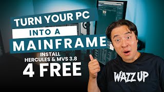 Turn Your PC into an IBM Mainframe with the Hercules Emulator that runs MVS 3.8 for Free