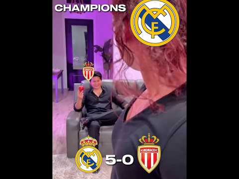 Real Madrid HUMILHOU o Mônaco ⚽🔥