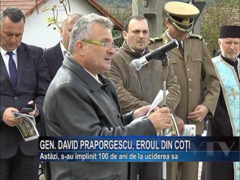 Generalul David Praporgescu, eroul din Coti