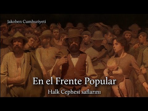 "Canción del Frente Popular" - Einheitsfrontlied İspanyolca Versiyonu ( Türkçe Altyazılı)
