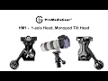 HM1 1-axis Tilt Head Best for Monopods by ProMediaGear